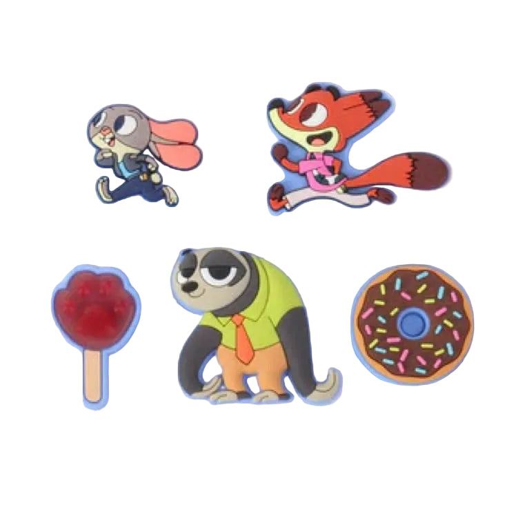 5 Pins Zootopia