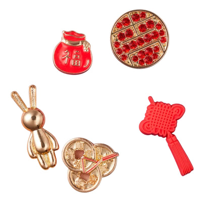 5 Pins L’année Du Lapin