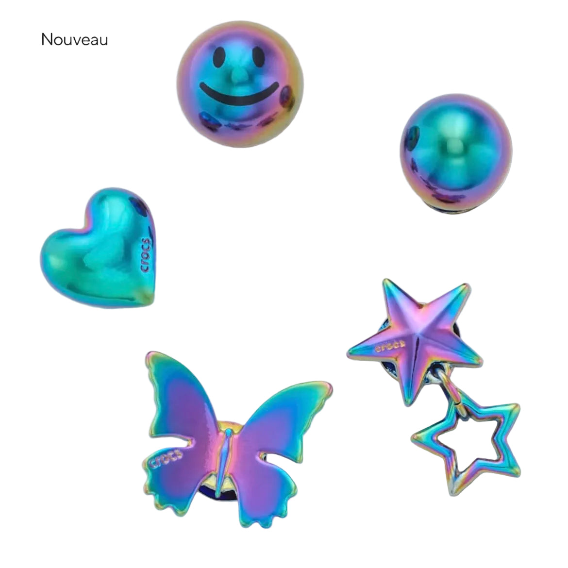 5 Pins Bijoux Chrome