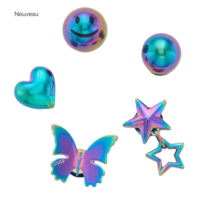5 Pins Bijoux Chrome