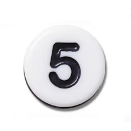 Pins Chiffre 5