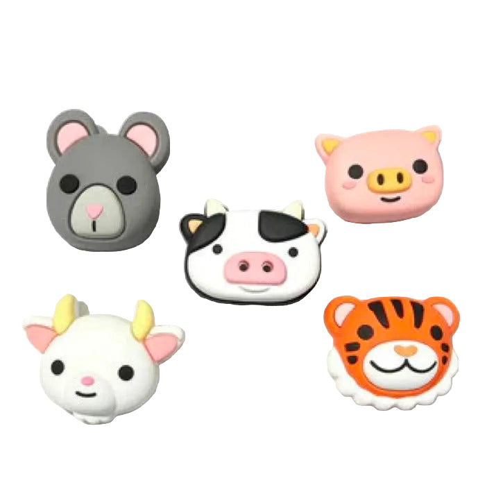 5 Pins Tête Animaux