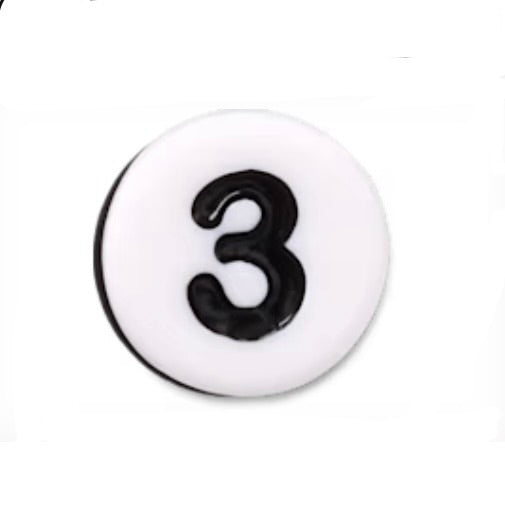 Pins Chiffre 3