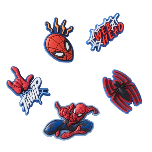 5 Pins Spiderman